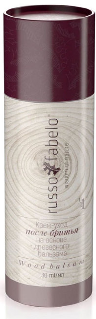 Russo Fabelo Крем - уход после бритья  на основе древесного бальзама, 30 мл