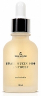 The Skin House Snail Mucin 5000 Ampoule Омолаживающая ампульная сыворотка с муцином улитки и коллагеном, 30 мл