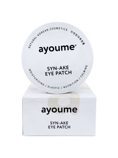 Ayoume Гидрогелевые патчи для глаз со змеиным пептидом Syn-Ake Eye Patch, 60 шт