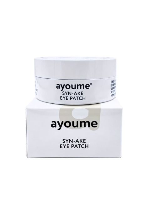 Ayoume Гидрогелевые патчи для глаз со змеиным пептидом Syn-Ake Eye Patch, 60 шт