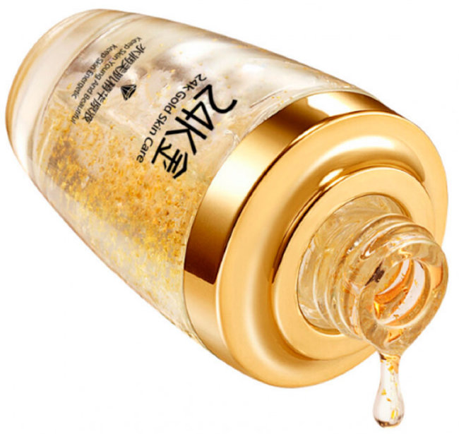 Bioaqua 24K Gold Skin Care Сыворотка для лица с частицами золота и гиалуроновой кислотой, 30 мл Bioaqua 24K Gold Skin Care Сыворотка для лица с частицами золота и гиалуроновой кислотой, 30 мл