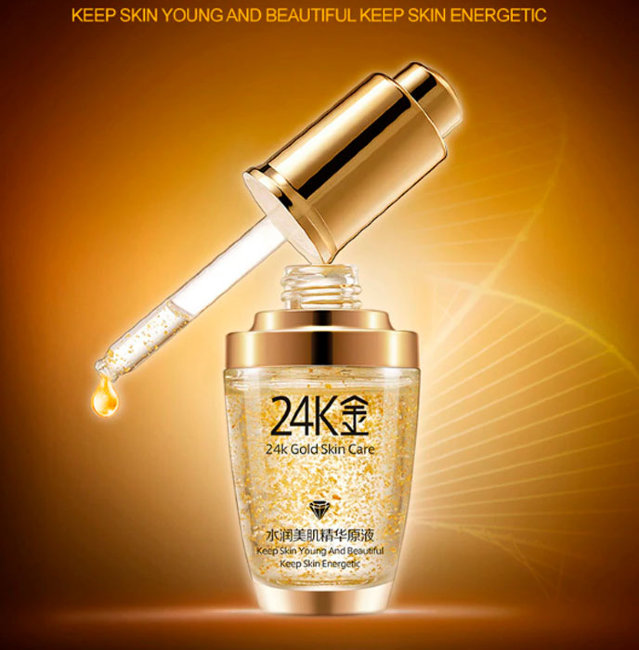 Bioaqua 24K Gold Skin Care Сыворотка для лица с частицами золота и гиалуроновой кислотой, 30 мл Bioaqua 24K Gold Skin Care Сыворотка для лица с частицами золота и гиалуроновой кислотой, 30 мл