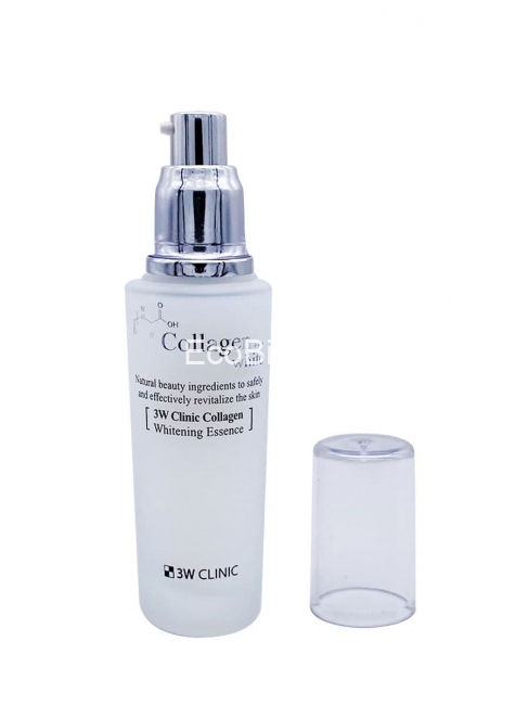 3W Clinic Эссенция для лица осветляющая с коллагеном и ниацинамидом Collagen Whitening Essence, 50 мл 3W Clinic Эссенция для лица осветляющая с коллагеном и ниацинамидом Collagen Whitening Essence, 50 мл