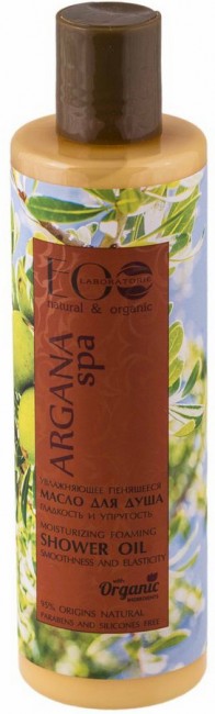Ecolab Spa Argana Пенящееся масло для душа увлажняющее "Гладкость и Упругость кожи", 250 мл