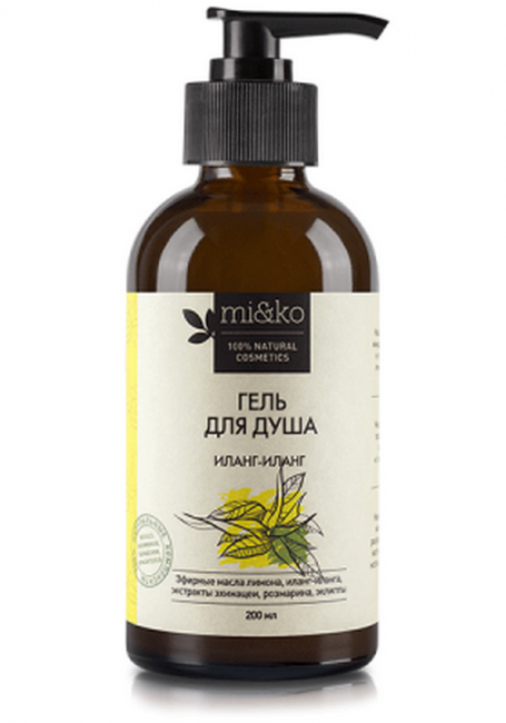 MiKo Гель для душа Иланг-иланг, 200 мл