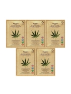 JMsolution Маска для лица с маслом семян конопли Europe Believe In Nature Cannabis Sativa Mask, 5 шт*30 мл