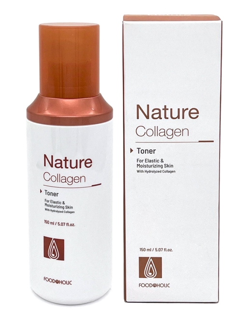 FoodaHolic Тонер для лица антивозрастной с коллагеном Nature Collagen Toner, 150 мл