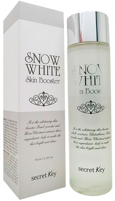 Secret Key Snow White Skin Booster Бустер осветляющий для лица, 152 мл