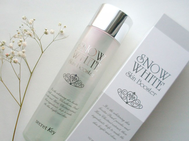 Secret Key Snow White Skin Booster Бустер осветляющий для лица, 152 мл