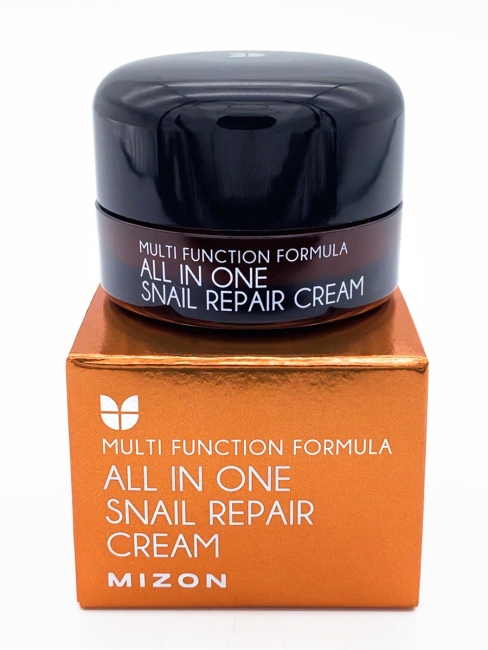 MIZON All In One Snail Repair Cream Mini Крем для лица с муцином улитки, 15 мл