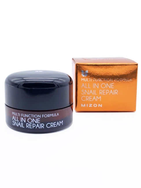 MIZON All In One Snail Repair Cream Mini Крем для лица с муцином улитки, 15 мл