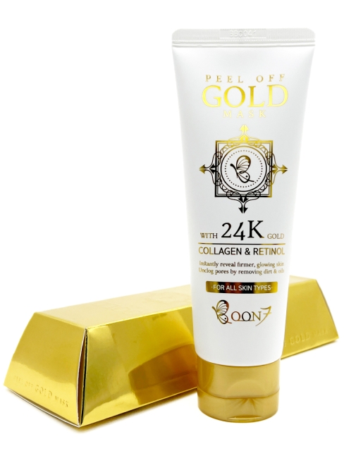 Boon7 Золотая маска-пленка Peel Off Gold Mask Collagen & Retinol, 150 мл Boon7 Золотая маска-пленка Peel Off Gold Mask Collagen & Retinol, 150 мл