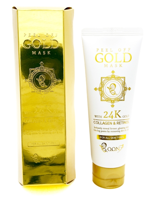 Boon7 Золотая маска-пленка Peel Off Gold Mask Collagen & Retinol, 150 мл Boon7 Золотая маска-пленка Peel Off Gold Mask Collagen & Retinol, 150 мл