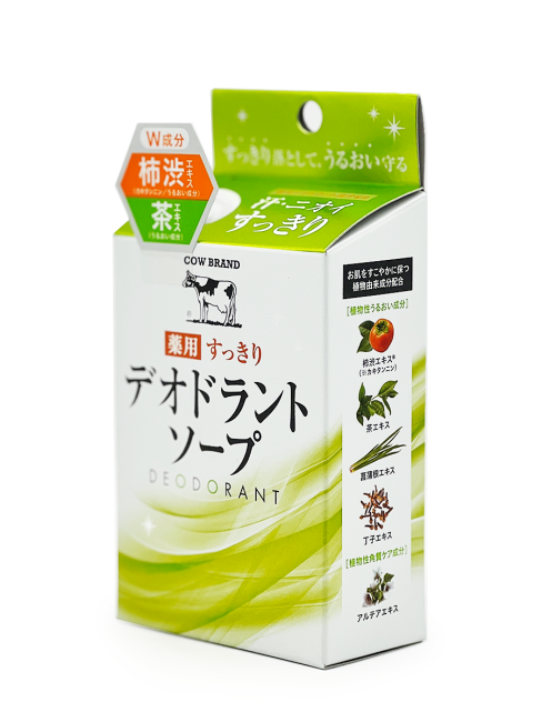 COW BRAND Дезодорирующее лечебное туалетное мыло для тела от неприятных запахов DE 2, 125 г COW BRAND Дезодорирующее лечебное туалетное мыло для тела от неприятных запахов DE 2, 125 г