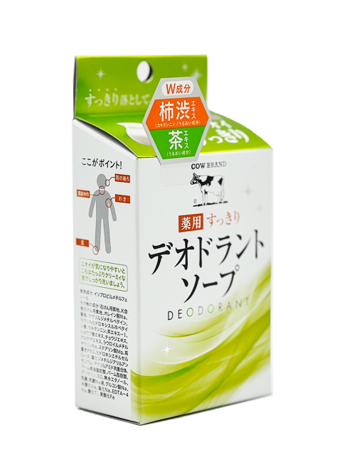 COW BRAND Дезодорирующее лечебное туалетное мыло для тела от неприятных запахов DE 2, 125 г COW BRAND Дезодорирующее лечебное туалетное мыло для тела от неприятных запахов DE 2, 125 г