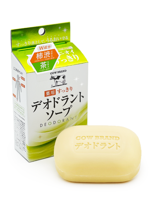 COW BRAND Дезодорирующее лечебное туалетное мыло для тела от неприятных запахов DE 2, 125 г COW BRAND Дезодорирующее лечебное туалетное мыло для тела от неприятных запахов DE 2, 125 г