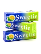 LOTTE Жевательная резинка со вкусом свити Sweetie, 3 шт х 26,1 г