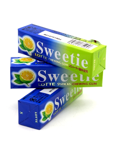 LOTTE Жевательная резинка со вкусом свити Sweetie, 3 шт х 26,1 г