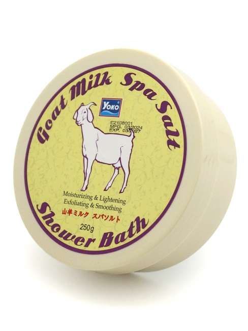 Yoko Скраб для тела солевой с козьим молоком SPA Goat Milk Salt Shower Bath, 250 г Yoko Скраб для тела солевой с козьим молоком SPA Goat Milk Salt Shower Bath, 250 г