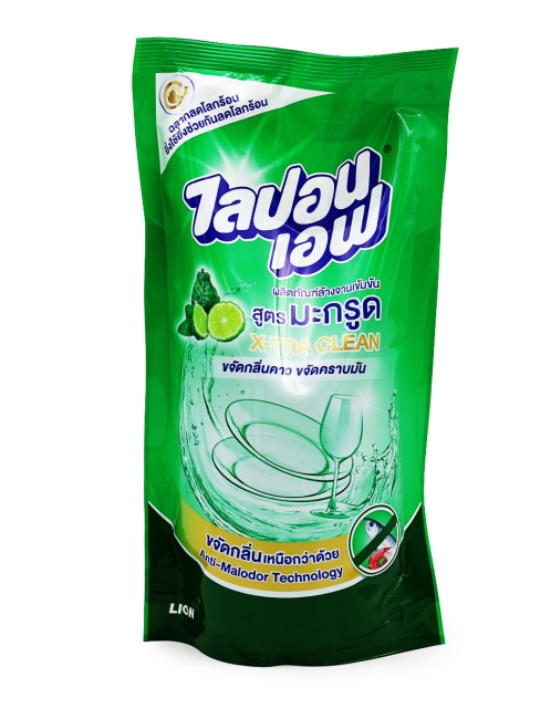 LION Средство для мытья посуды Бергамот Lipon-F Bergamot X-Tra Clean, 500 мл