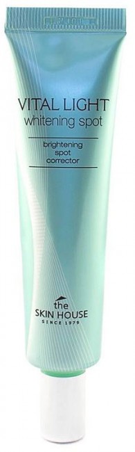The Skin House Vital Light Whitening Spot Осветляющий крем для точечного нанесения 3 в 1, 30 мл The Skin House Vital Light Whitening Spot Осветляющий крем для точечного нанесения 3 в 1, 30 мл