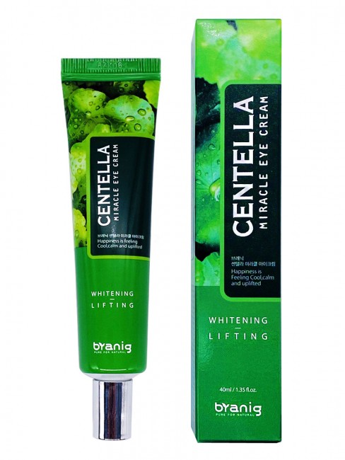 Branig Крем для век с Центеллой Centella Miracle Eye Cream, 40 мл Branig Крем для век с Центеллой Centella Miracle Eye Cream, 40 мл