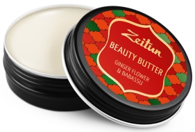Zeitun Бьюти-баттер "Цветок имбиря и бабассу", насыщенное масло для рук, тела и лица, 55 мл Zeitun Бьюти-баттер "Цветок имбиря и бабассу", насыщенное масло для рук, тела и лица, 55 мл