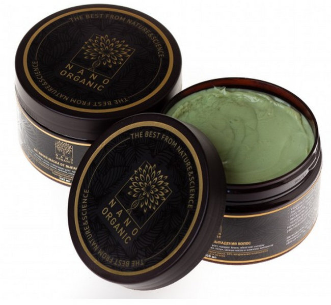 Nano Organic Активная маска от выпадения волос, 300 мл Nano Organic Активная маска от выпадения волос, 300 мл