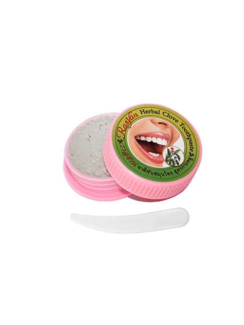 Rasyan Зубная паста отбеливающая травяная Расьян (Райсан) с гвоздикой Herbal Clove Toothpaste, 25 г