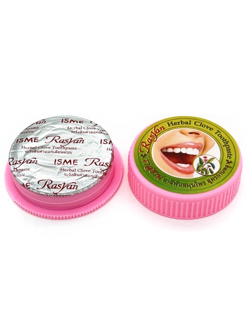 Rasyan Зубная паста отбеливающая травяная Расьян (Райсан) с гвоздикой Herbal Clove Toothpaste, 25 г