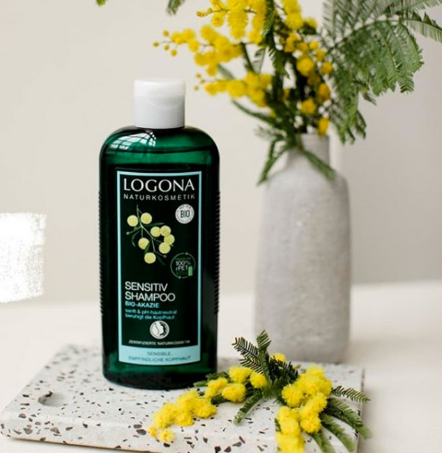 Logona Sensitive Bio Acacia Шампунь для чувствительной кожи головы, 250 мл