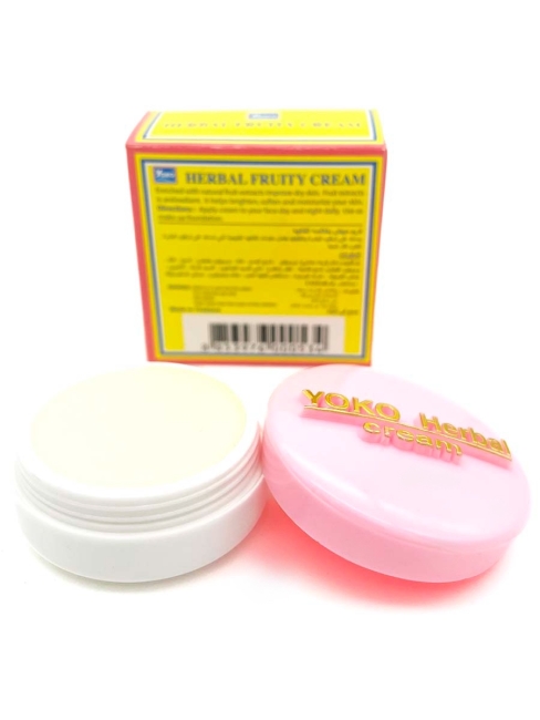 Yoko Отбеливающий крем формула обогащенная травами и фруктовыми кислотами Эффект за 7 дней Herbal Fruity Cream, 4 г
