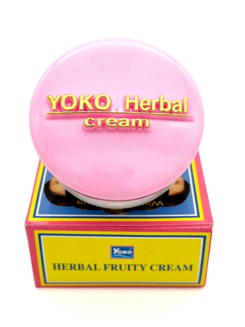 Yoko Отбеливающий крем формула обогащенная травами и фруктовыми кислотами Эффект за 7 дней Herbal Fruity Cream, 4 г