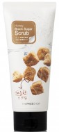 THE FACE SHOP Smart Peeling Honey Black Sugar Scrub Скраб-пилинг с экстрактом черного сахара, 120 мл