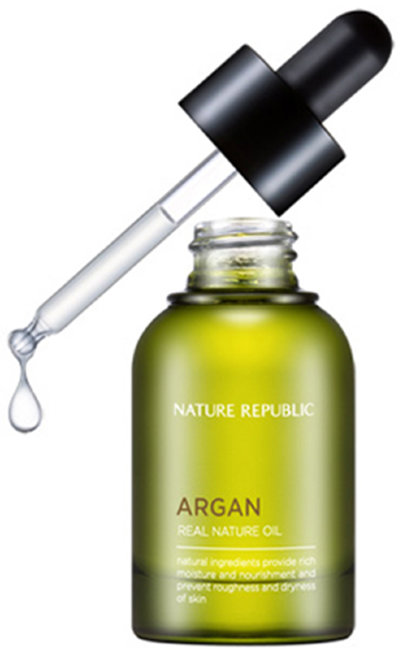NATURE REPUBLIC Real Nature Argan Oil Ампульная эссенция с маслом арганы, 30 мл NATURE REPUBLIC Real Nature Argan Oil Ампульная эссенция с маслом арганы, 30 мл