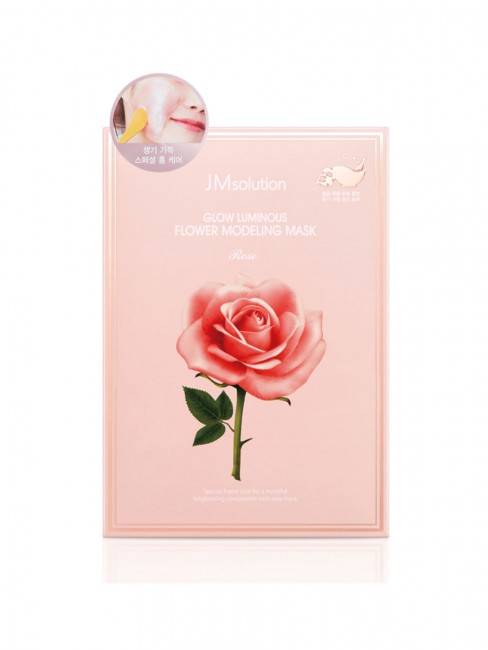 Jmsolution Альгинатная маска с экстрактом розы Flower Home Esthetic Modeling Mask, 50гр/5гр