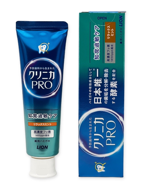 Lion Зубная паста для комплексная от кариеса для чувствительных зубов Мята и Османтус Clinica PRO Sensitive, 95 г Lion Зубная паста для комплексная от кариеса для чувствительных зубов Мята и Османтус Clinica PRO Sensitive, 95 г