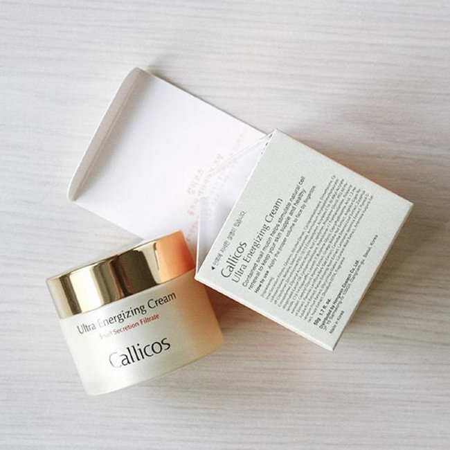 Callicos Ultra Energizing Cream Активирующий крем с экстрактом слизи улитки, 50 г Callicos Ultra Energizing Cream Активирующий крем с экстрактом слизи улитки, 50 г