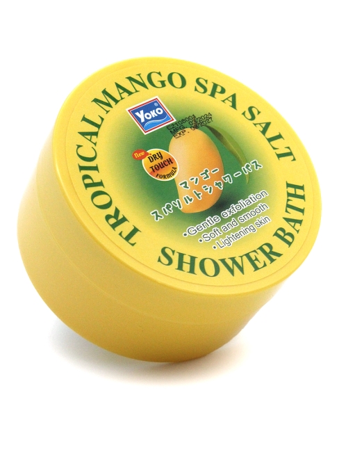 Yoko Скраб для тела солевой с манго Tropical Mango Spa Salt Shower Bath, 240 г
