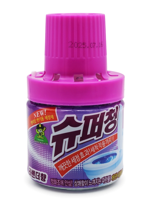 Sandokkaebi Очиститель для сливного бачка унитаза Лаванда флакон Super Chang Lavender, 180 г