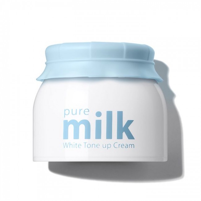 The Saem Крем осветляющий Pure Milk White Tone Up Cream, 50 мл