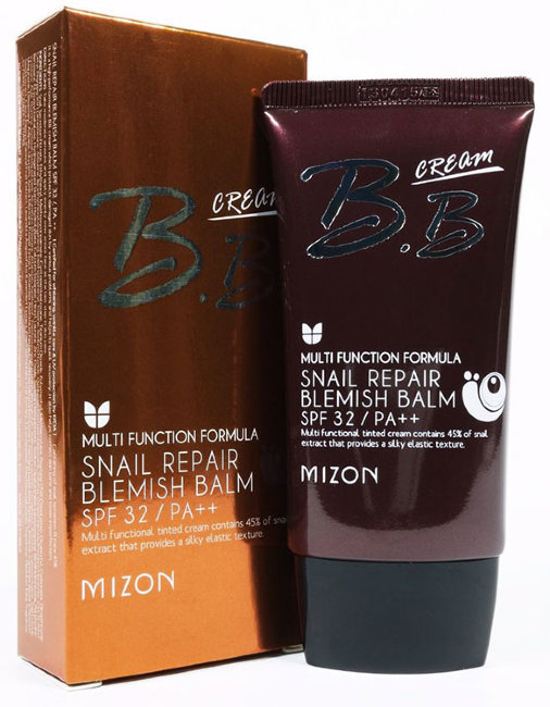 MIZON Snail Repair Blemish Balm #01 Rose Beige ББ крем с муцином улитки, 50 мл MIZON Snail Repair Blemish Balm #01 Rose Beige ББ крем с муцином улитки, 50 мл