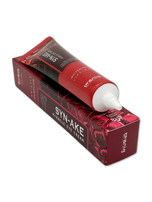 Branig Крем для глаз с экстрактом змеи Syn-Ake Miracle Whitening Lifting Eye Cream, 40 мл Branig Крем для глаз с экстрактом змеи Syn-Ake Miracle Whitening Lifting Eye Cream, 40 мл