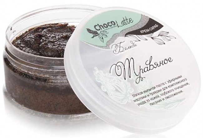 ChocoLatte Мыльный скраб Бельди Травяное, 130 г ChocoLatte Мыльный скраб Бельди Травяное, 130 г