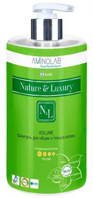 Nature and Luxury Шампунь для Объема и Тонуса волос, 730 мл