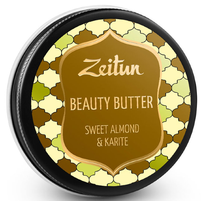 Zeitun Бьюти-баттер "Сладкий миндаль и карите", насыщенное масло для рук, тела и лица, 55 мл Zeitun Бьюти-баттер "Сладкий миндаль и карите", насыщенное масло для рук, тела и лица, 55 мл