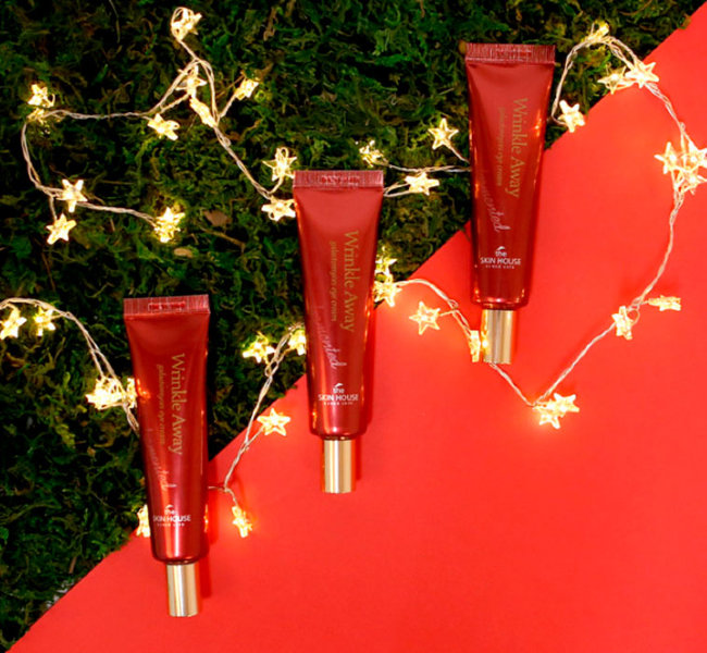 The Skin House Wrinkle Away Galactomyces Eye Cream Крем для области вокруг глаз против морщин с экстрактом галактомисиса, 30 мл