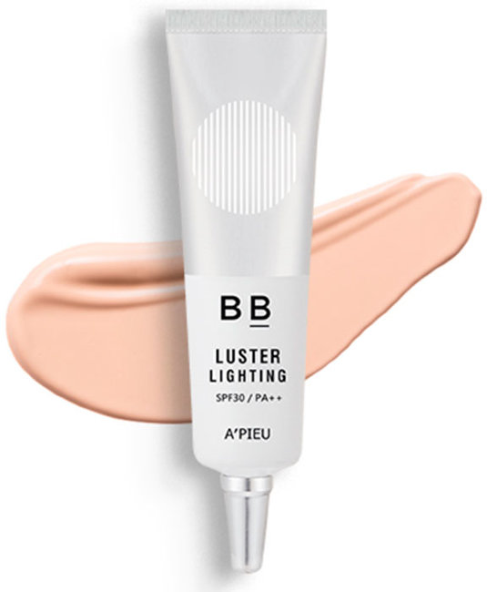 A'PIEU Luster Lighting BB Cream SPF30/PA++ №21 ВВ-крем с эффектом сияния, 20 г
