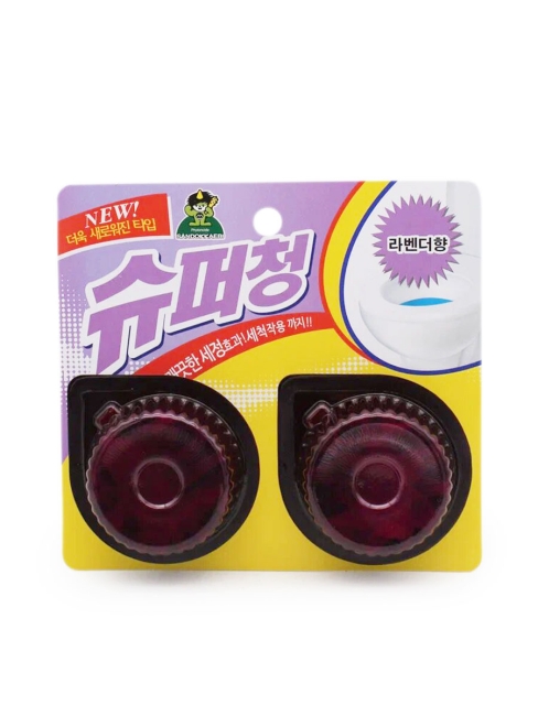 Sandokkaebi Очиститель для унитаза в таблетках Super Chang, 2 шт*40 г