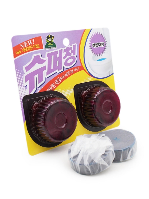Sandokkaebi Очиститель для унитаза в таблетках Super Chang, 2 шт*40 г